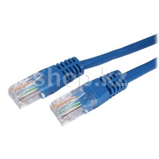 Patch cord RJ-45 5е cat Cablexpert, PP12-10M, UTP, 10m, Blue