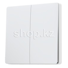 Выключатель двухклавишный Aqara Wireless Remote Switch (Double Rocker) WXKG02LM