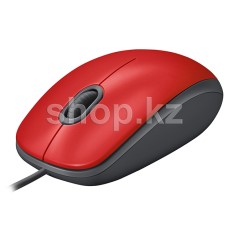 Мышь Logitech M110 Silent, Red, USB