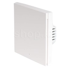 Выключатель настенный одноклавишный Aqara Wall Switch H1 EU (No Neutral, Single Rocker)