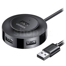 USB HUB 4-port USB 2.0 UGREEN CR106, Black