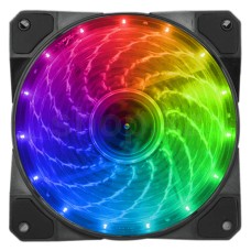 Вентилятор для корпуса GameMax FN-12Rainbow-M ARGB, 12cm, Clear-Black