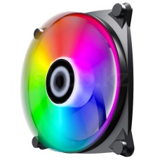 Вентилятор для корпуса GameMax GMX-12-CBB Big Bowl ARGB, 12cm, White-Black