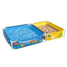 Бассейн каркасный детский с песочницей Bestway My First Frame Pool 561CF