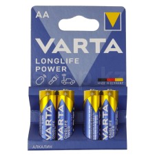Батарейка Varta AA LR6 MN1500 Longlife Power, 1.5V (4шт.)