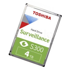 Жесткий диск HDD 4 TB Toshiba Surveillance S300 (HDWT840UZSVA), 3.5", 256 MB, SATA III