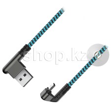 Кабель интерфейсный для Micro USB OLMIO X-Game Neo, Blue