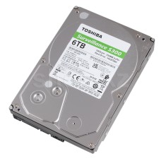 Жесткий диск HDD 6000 Gb Toshiba Surveillance S300 (HDWT860UZSVA), 3.5", 256Mb, SATA III