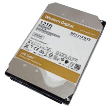 Жесткий диск HDD 12 TB Western Digital (WD121KRYZ), 3.5", 256 MB, SATA III, Gold
