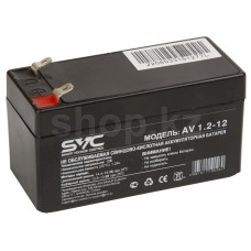 Аккумулятор для ИБП SVC AV1.2-12, 1.2Ah/12V