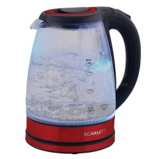 Чайник Scarlett SC-EK27G85, Red-Black