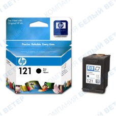 Картридж HP CC640HE No 121, black