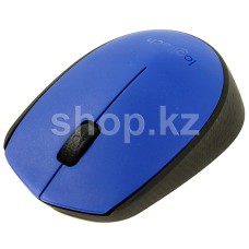 Мышь Logitech M171, Black-Blue, USB
