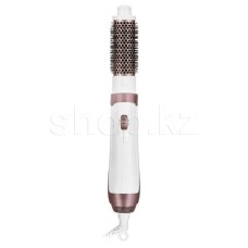 Фен-щетка Rowenta Hot-Air Brush CF7830F0, White-Brown