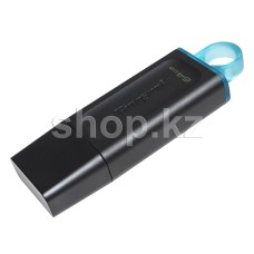 USB Флешка 64Gb Kingston DataTraveler Exodia, USB 3.2, Black-Blue