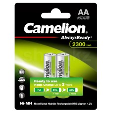 Аккумулятор Camelion AA AlwaysReady NH-AA2300ARBP2, 2300mAh/1.2V (2шт.)