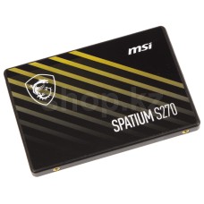 Твердотельный накопитель 240Gb SSD MSI SPATIUM S270 SATA III 2.5" R500Mb/s W450MB/s SPATIUM S270