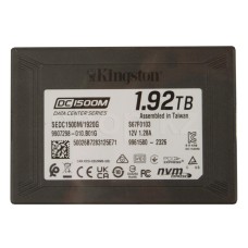 SSD накопитель 1920 GB Kingston DC1500M (SEDC150M/1920G), U.2, PCIe 3.0