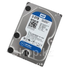 Жесткий диск HDD 3000 Gb Western Digital (WD30EZRZ), 3.5", 64Mb, SATA III, Blue