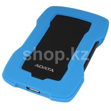 Внешний жесткий диск 1000Gb 2.5", ADATA HD330, Blue