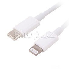 Кабель интерфейсный для USB Type-C/Lightning Xiaomi Mi CTL01ZMC, 1m, White