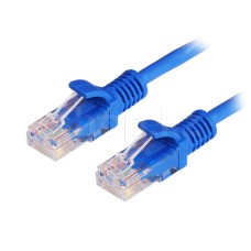 Patch cord RJ-45 5е cat Cablexpert PP12-0.5M/B, UTP, 0.5m, Blue