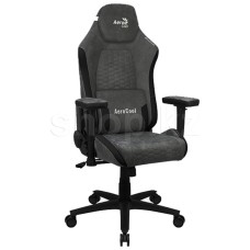 Кресло игровое компьютерное Aerocool Crown Ash Black