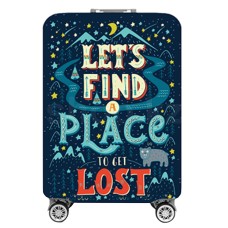 Чехол для чемодана Travelsky Lets Get Lost M