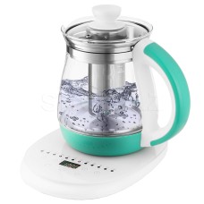 Чайник Kitfort KT-6130-3, White-Turquoise