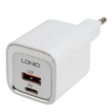 Зарядное устройство LDNIO A2318M, сеть, для USB-устройств, White