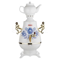 Самовар Centek CT-0092 A, White-Gold