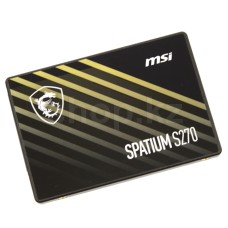 SSD накопитель 480 GB MSI Spatium S270, 2.5", SATA III