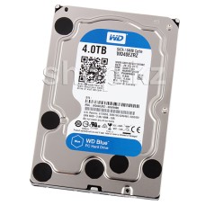 Жесткий диск HDD 4000 Gb Western Digital (WD40EZRZ), 64Mb, SATA III, Blue