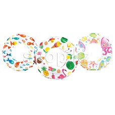 Круг надувной INTEX 59241NP, диаметр 61 см