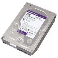 Жесткий диск HDD 8000 Gb Western Digital (WD84PURZ), 3.5", 128Mb, SATA III, Purple