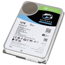 Жесткий диск HDD 12 TB Seagate SkyHawk AI (ST12000VE001), 3.5", 256MB, SATA III
