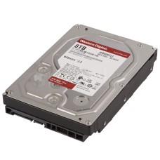 Жесткий диск HDD 8 TB Western Digital (WD80EFZZ), 3.5", 128 MB, SATA III, Red Plus