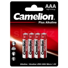 Батарейка Camelion AAA Plus Alkaline LR03-BP4, 1.5V (4шт.)