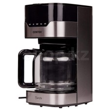 Кофеварка Centek CT-1145, Steel-Black