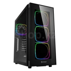 Корпус Sharkoon TG6 RGB, Black