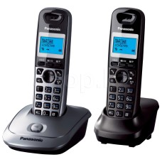 Радио-телефон Panasonic KX-TG2512RU1, Gray Metallic/Dark Gray Metallic
