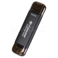 Внешний SSD накопитель 512 GB, Transcend ESD310C, Black