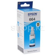 Чернила EPSON 664 C13T66424A, cyan