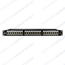 Patch panel 24-port SHIP P199-24, RJ-45, 19", 1U, Cat. 6