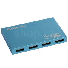 USB HUB 7-port USB 2.0 Defender Septima Slim, Blue (SN:18473OR)