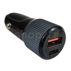 Зарядное устройство LDNIO C510Q, автомобиль, USB + кабель USB Type-C
