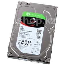 Жесткий диск HDD 3000 Gb Seagate IronWolf NAS (ST3000VN007), 3.5", 64Mb, SATA III