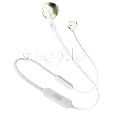 Bluetooth гарнитура JBL Tune 205BT, Gold