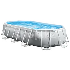Бассейн каркасный INTEX Prism Frame Oval Premium Pool Set 26796NP