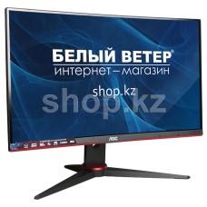 Монитор 23.6" AOC C24G2AE/BK, Black-Red